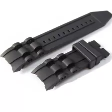 For Invicta Pro Diver HOT A 26mm Black Silicone Rubber Watch Strap Band Replace