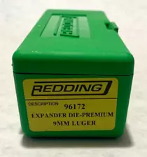 Redding 96172 Premium Expander Die for 9mm Luger (Ships free Insured)