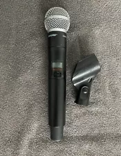 Shure QLXD2/SM58 Wireless Handheld Microphone Transmitter - H50 Band 534-598 MHz