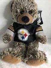 NFL Pittsburgh Steelers Good Stuff 14” Plush Teddy Bear 2014 Football