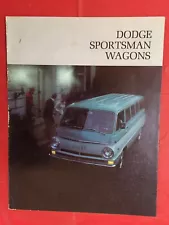 1968 DODGE "SPORTSMAN WAGONS" Truck Dealer Sales Brochure