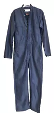 Red Kap Coveralls Jumpsuit Blue Tow Truck Mechanic Utility Work Costume Sz Small