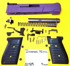 JIMENEZ JA NINE 9MM PURPLE SLIDE GUN PARTS #22-429