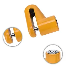 Disc Brake Rotor Safety Lock Protection Yellow Waterproof Bike Scooter (For: 2010 Buell XB12Scg)