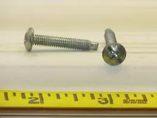 For Sale are:(2)#8-32x1"ZINC PLATED Combo Truss HEAD Pilot Point Machine Screws