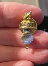 1984 Los Angeles AT&T Olympic Torch Pin