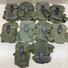 10 - US Military Alice Magazine Pouch LC1 Small Arms Ammo Case 30 LCI Mag Green