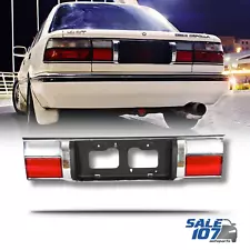 For 1988-1992 Toyota Corolla Sedan AE90 EE90 Red Middle Board License Rear Plate (For: 1988 Toyota Corolla GTS)