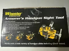 Wheeler Armorers Handgun Sight Tool