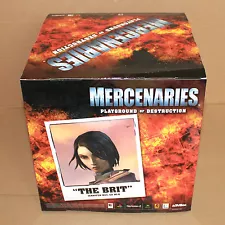 Mercenaries Playground of Destruction promo Game Store Display Box PS2 Xbox