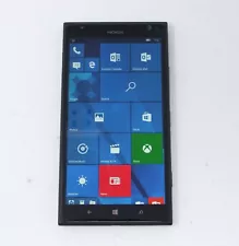 Nokia Lumia 1520 6" 16GB Black Windows Phone AT&T Smartphone - Working Great