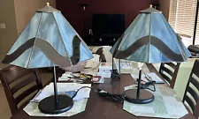 stained glass lampshades