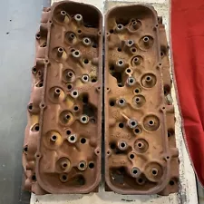 Matching Pair 473328 GM Truck Cylinder Heads 366 402 427 454 Big Block Chevy BBC