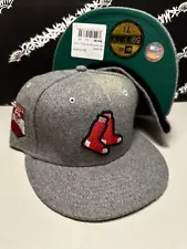 retro red sox hat