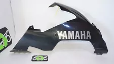 2004 2005 2006 04 05 06 YAMAHA YZF R1 BLACK RIGHT LOWER FAIRING BELLY 239247 OEM (For: 2006 Yamaha YZF R1)