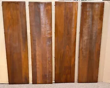 Matching Set of 4 American Black Walnut Table Leaves Boards 48" x 12" x 3/4"