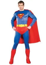 Adult Men's Authentic DC Superman Costume SIZE M (Used)