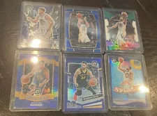 Steph Curry Lot 6 Cards