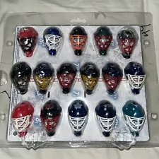 Lot of 31 Vending Machine Size NHL Goalie Masks