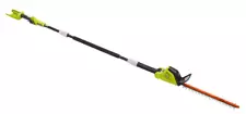 Ryobi 40V 18 in. Cordless Battery Pole Hedge Trimmer (Tool-Only)