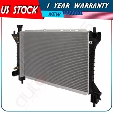 Aluminum Radiator Fits 1994-1995 Ford Mustang 2-Door 5.0L Silver Crossflow