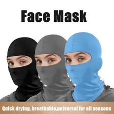 Balaclava Full Face Mask for Men Women UV Protection Ski Sun Hood Tactical Masks