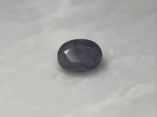 Natural Blue/Purple Sapphire 5.14ct oval-cut