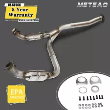 Y Pipe Catalytic Converter For Chevy GMC Sierra 2500HD 3500HD 6.0L 2011-2017 EPA