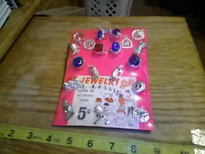 original Vintage display 5c card jewelry sale copies of $1 to $10 items #jd488