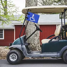 Handicap Golf Cart FlagDisabled Golf Cart FlagHandicap Flag for Golf CartEasy