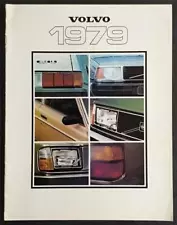 VOLVO RANGE Car Sales Brochure For 1979 #ASP/PV 6774-79