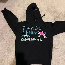 Pink Dolphin Men Sweatshirt After School special VINTAGE RARE hoodie