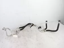 BMW F10 550I ENGINE OIL COOLING LINES INLET OUTLET PAIR OEM 2011-2013 ð