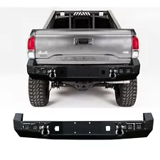 Vijay For 2005-2015 Toyota Tacoma Used Steel Rear Bumper With LED Lights&D-Rings