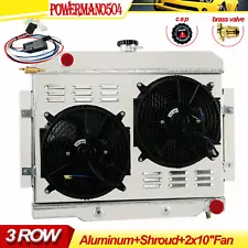 3Row Radiator Shroud Fan Relay Fit 1972-1986 Jeep CJ5 CJ6 CJ7 Chevy 350 AE1919