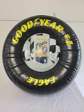 Vintage 2001 Coors Light Beer Goodyear Inflatable Tire. Nascar 31 Inches