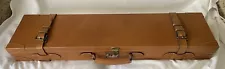 Vintage AYA AGUIRRE & ARANZABAL Leather Shotgun Case ~ Eibar Spain