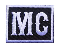 MC EMBROIDERED BIKER OUTLAW PATCH MC CLUB PATCH