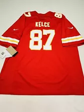 Travis Kelce #87 Kansas City Chiefs NIKE ON-FIELD SB LVII GAME JERSEY 2XL NWT