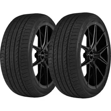 (QTY 2) 235/45R17 Nexen N Priz AH8 94V SL Black Wall Tires (Fits: 235/45R17)