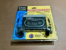 VTG Congli Audio-Walkman Stereo Cassette Player Ultra Light Headphones Old Stock