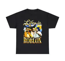 Dj Khaled Life Is Roblox Shirt, Gift For Fan Rap Music. Full Size S- 5Xl