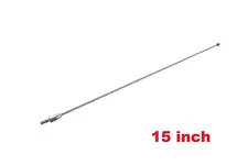 15" Stainless Steel Antenna Mast Power Radio AM/FM for CHEVY CORVETTE 1997-2004