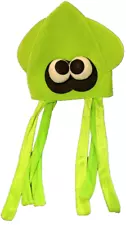 Splatoon GREEN Squid Hat GameStop Promotional Nintendo Collectors Promo Wii U