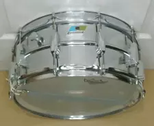 Circa 79/80 LUDWIG USA 6-1/2X14 SUPRAPHONIC 402 SNARE DRUM 4 UR BONHAM SET! K421