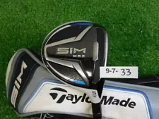 TaylorMade SIM Max 18* 5 Wood Rogue 60 Stiff Graphite with Headcover Mid 42"