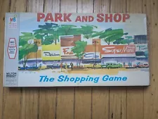 Milton Bradley Park and Shop board game 1970