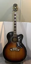 Epiphone EJ200CE/VS Acoustic Guitar With Hard Case