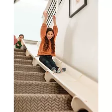 Stairslide Original Stair Mounted Kids Slide 4-Pack for 9 - 12 Stairs