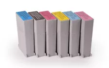 6 Colors /Set Compatible Ink Cartridge For Canon IPF-W6200 W6400 W7250 Printer